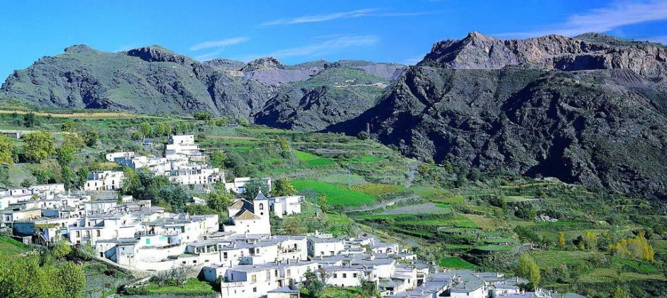 Village de La Alpujarra dans la Sierra Nevada